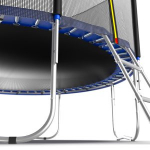 Батут с внешней сеткой и лестницей EVO Jump External 6ft (синий)